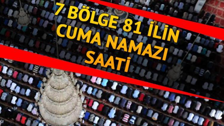 Cuma namazı bugün saat kaçta kılınacak? 16 Ağustos Cuma namazı saatleri