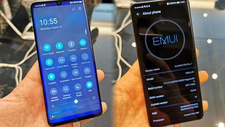 Huawei telefonların yeni işletim sistemi EMUI 10 nasıl görünüyor?