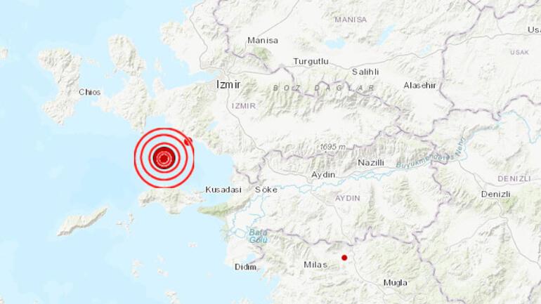 Son dakika… Egeyi sarsan deprem İzmirde büyük panik yaşandı....