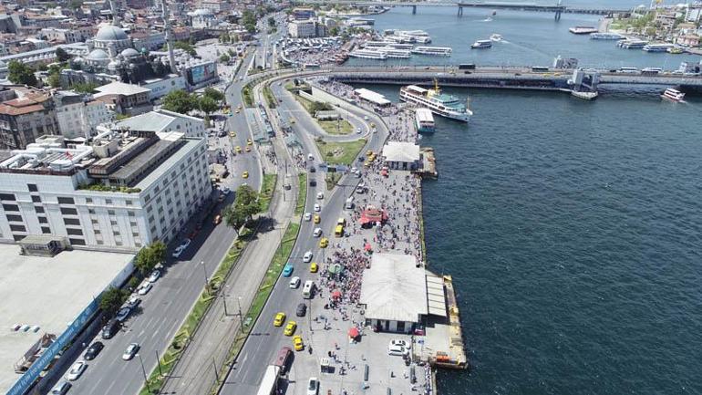 Duyuru yapÄ±ldÄ±... Ä°stanbulda kalanlar oraya akÄ±n etti