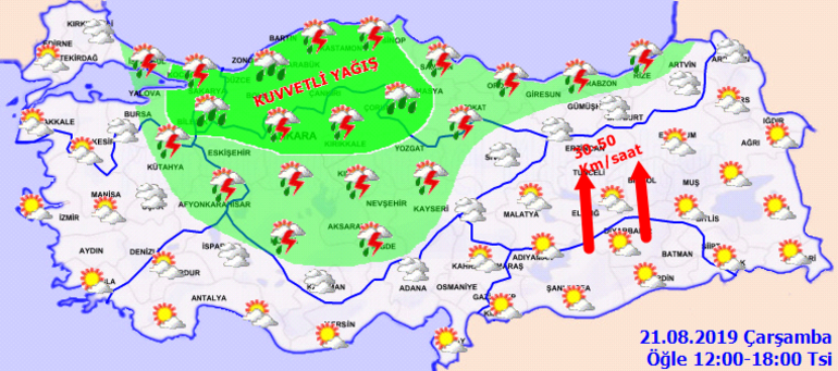 Meteorolojiden son dakika hava durumu uyarısı: Marmarada kuvvetli yağış, Karadenizde sel riski...