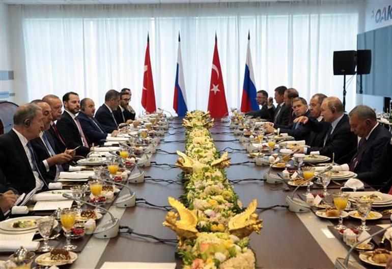 Cumhurbaşkanı Erdoğan ile Putinden önemli açıklamalar
