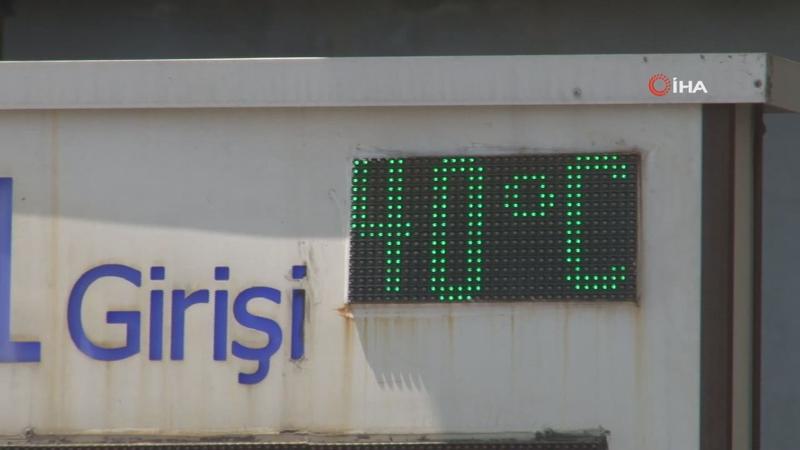 İstanbul’da termometreler 40 derece