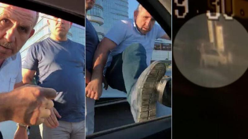 Pendik'te trafik magandası dehşetinden yeni görüntüler