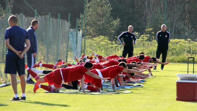 Sivasspor'un Bolu kampı sürüyor