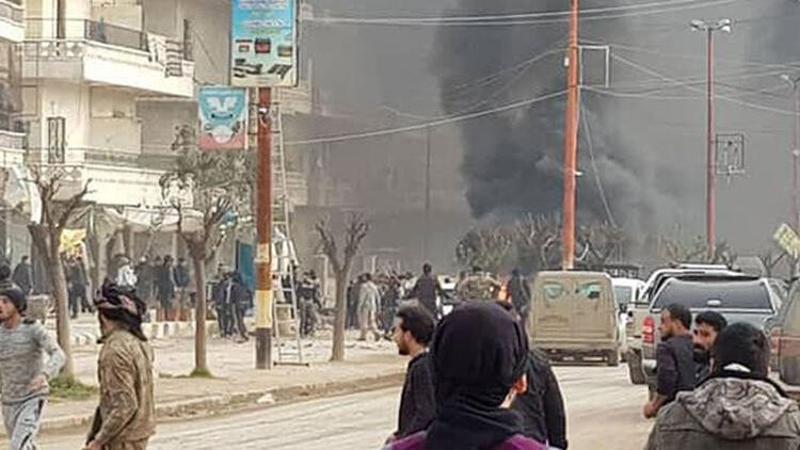 Afrin'de bombalı saldırı