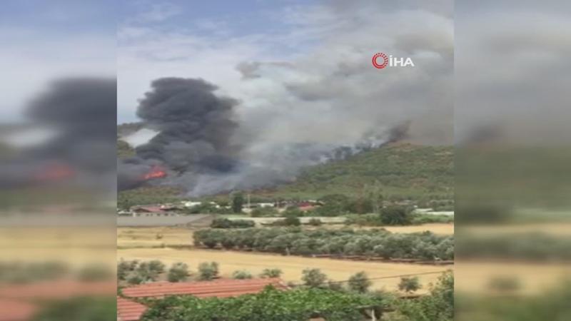 Muğla’da üçüncü yangın Fethiye’de başladı
