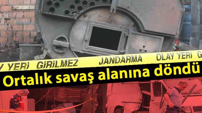 Peynir üretim tesisinde patlama