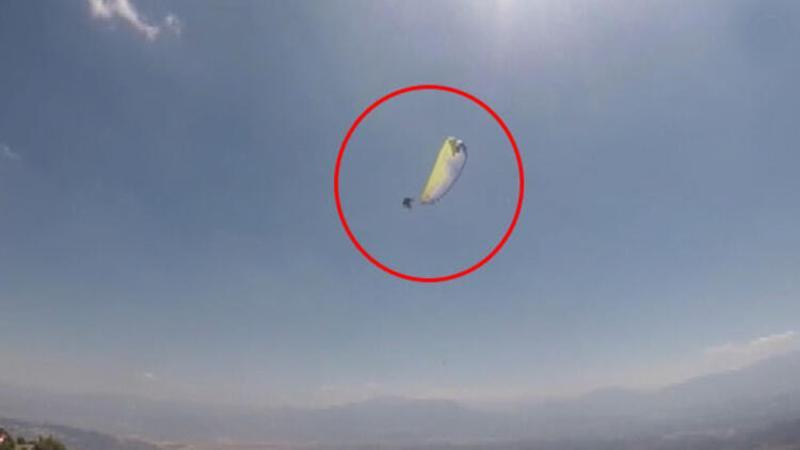 Ters hava akımına kapılarak düşen paraşütçüsü vefat etti