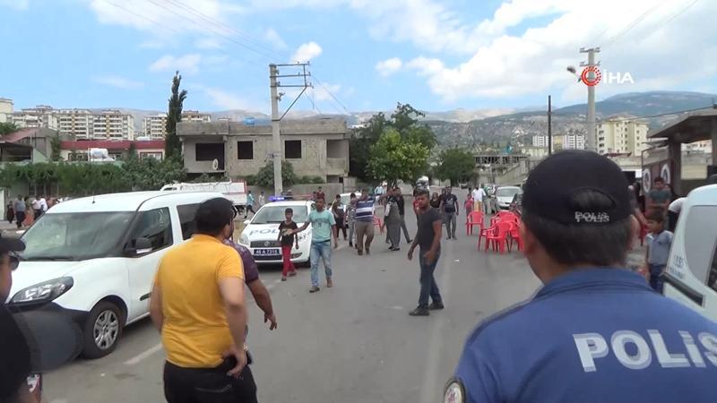Kahramanmaraş'ta iki aile arasında kavga