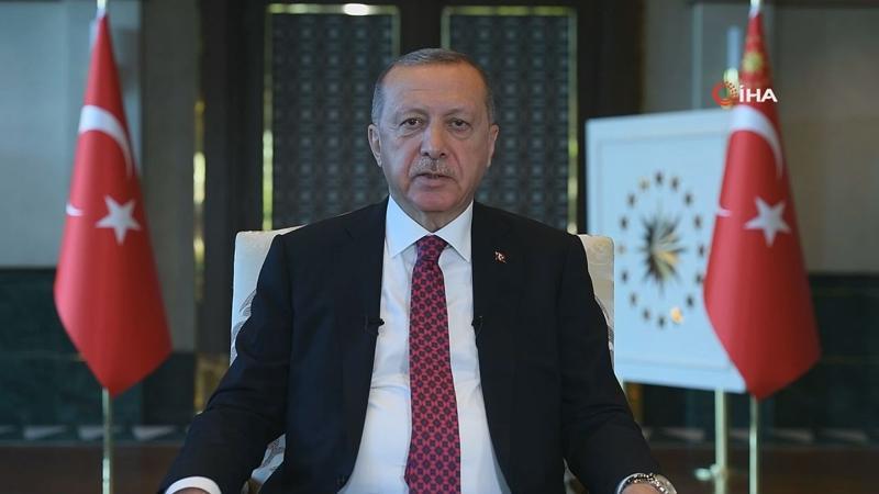 Cumhurbaşkanı Erdoğan'dan bayram mesajı