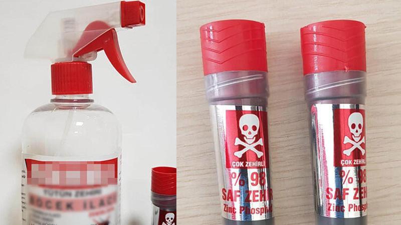 Uyuşturucu madde üzerine fare zehri ve böcek ilacı püskürterek satıyormuş