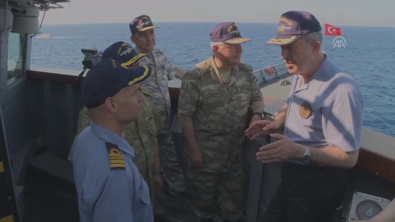 Milli Savunma Bakanı Hulusi Akar'dan Doğu Akdeniz mesajı
