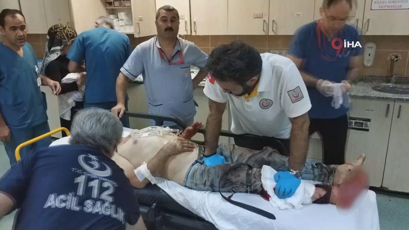 Acemi kasaplar acil servislere akın etti