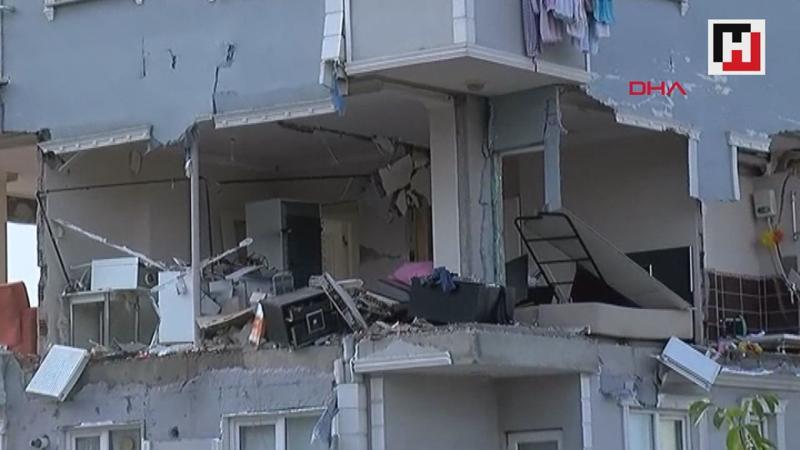 Sancaktepe'de binada patlama