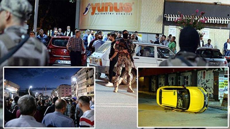 Turhal'da iki grup arasında kavga