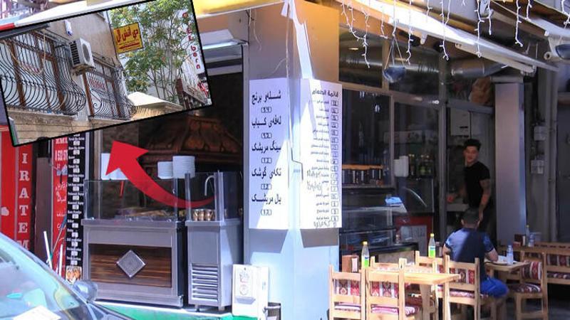 Aksaray'da yine birçok tabela Arapça