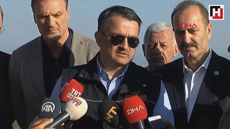 Bakan Pakdemirli, orman yangınının kontrol altına alındığını açıkladı