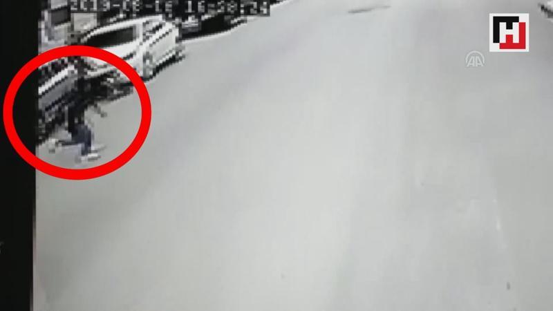 Çocuğun öldüğü kaza anı araç kamerasında