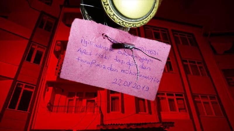 İzmit’te çökme tehlikesi bulunan 2 bina için tahliye kararı verildi