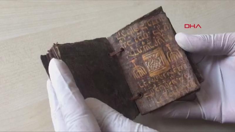 Tekirdağ'da 1500 yıllık Tevrat tefsiri ele geçirildi