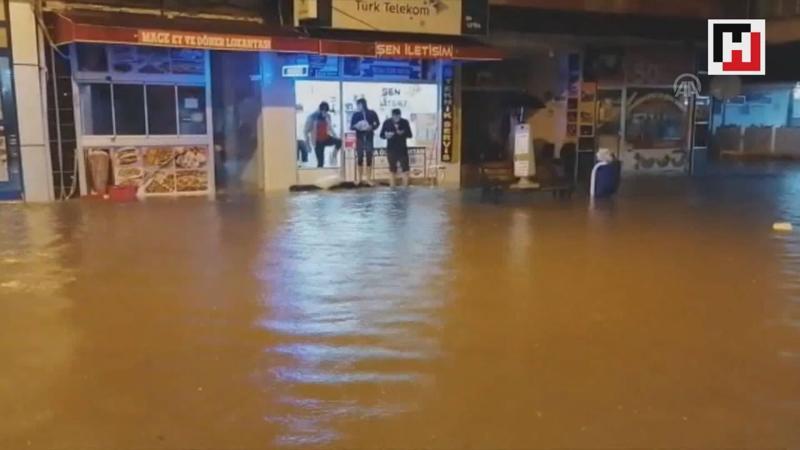 Terme'de sağanak