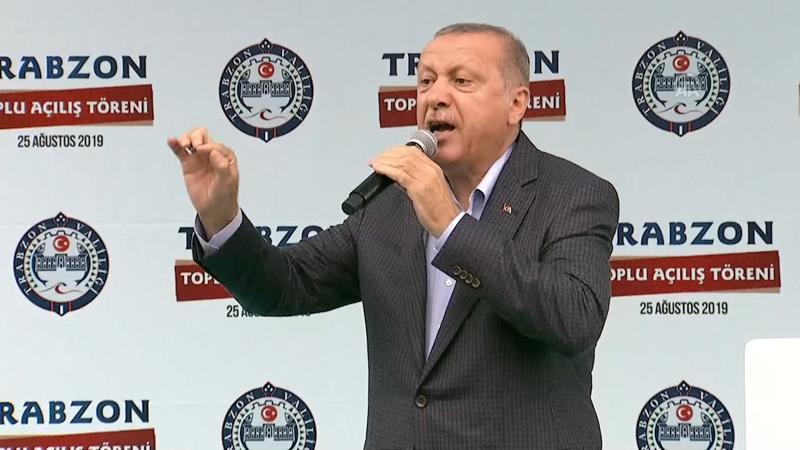 Cumhurbaşkanı Erdoğan’dan Trabzon'da önemli açıklamalar