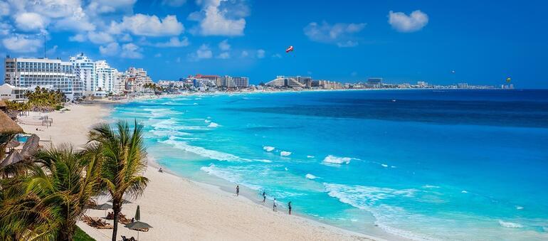 Meksika'nın plaj cenneti: Cancun