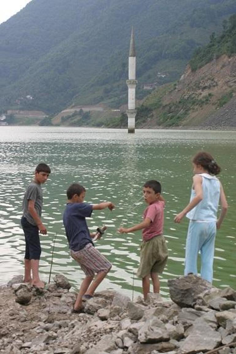 Batık şehrin üzerinde ilk turlar