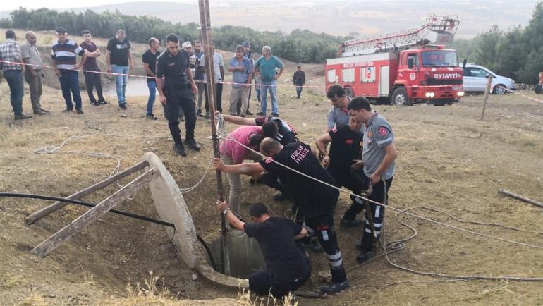 ÃlÃ¼m kuyusu Giren Ã§Ä±kamadÄ±... Anne, oÄlu ve ikiz kardeÅinden Ã§ok acÄ± haber