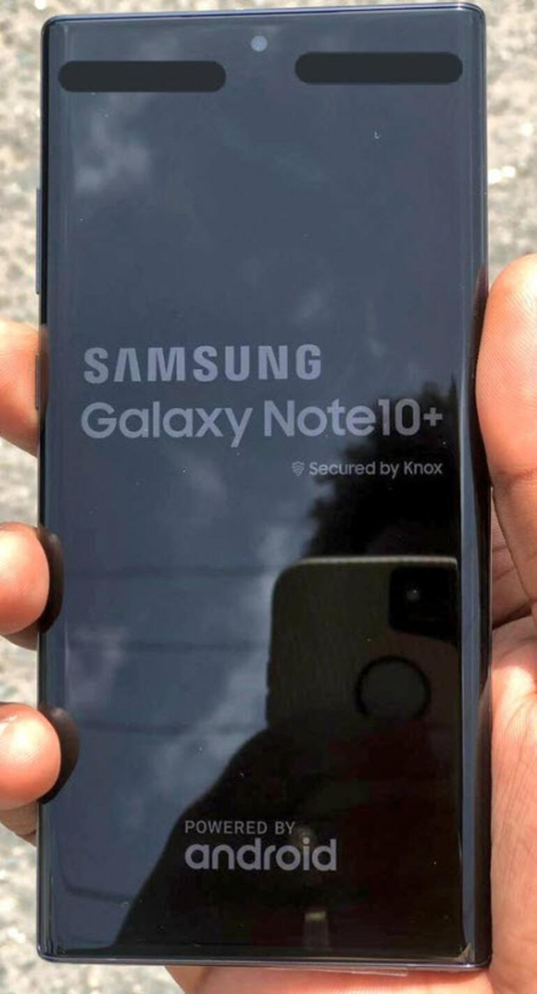 Galaxy Note 10 Plus ile iPhone XR 2019 birlikte görüntülendi