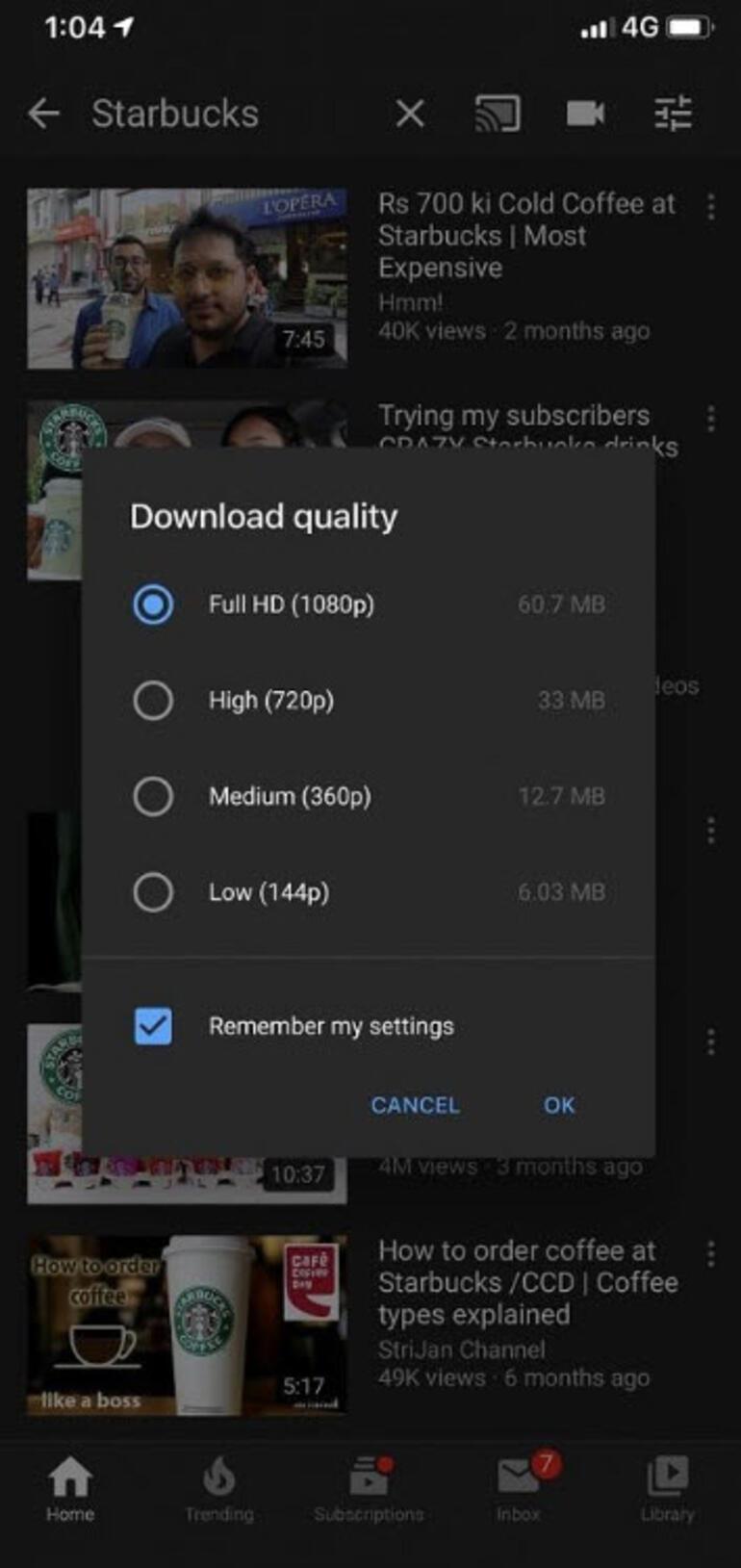 YouTube Premium üyeliği olanlara Full HD sürprizi