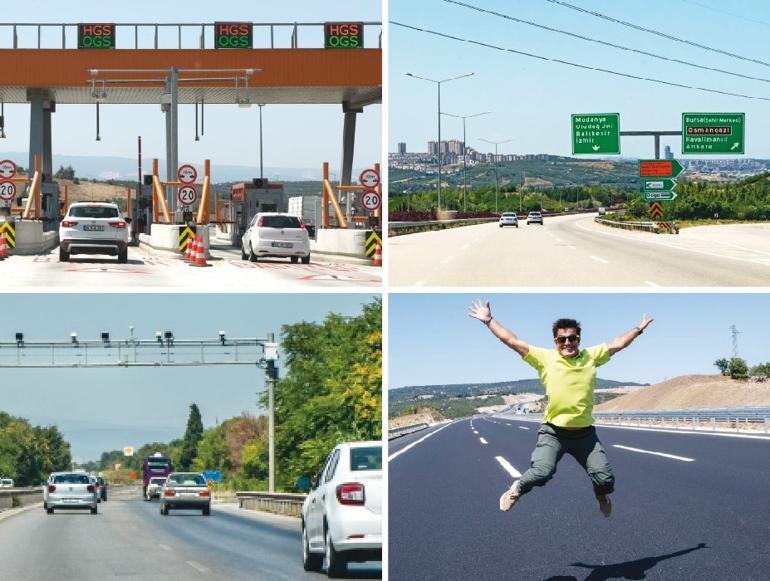 İstanbul il sınırından İzmir il sınırına kronometre tuttuk 3 saat 35 dakika ve 479.10 lira