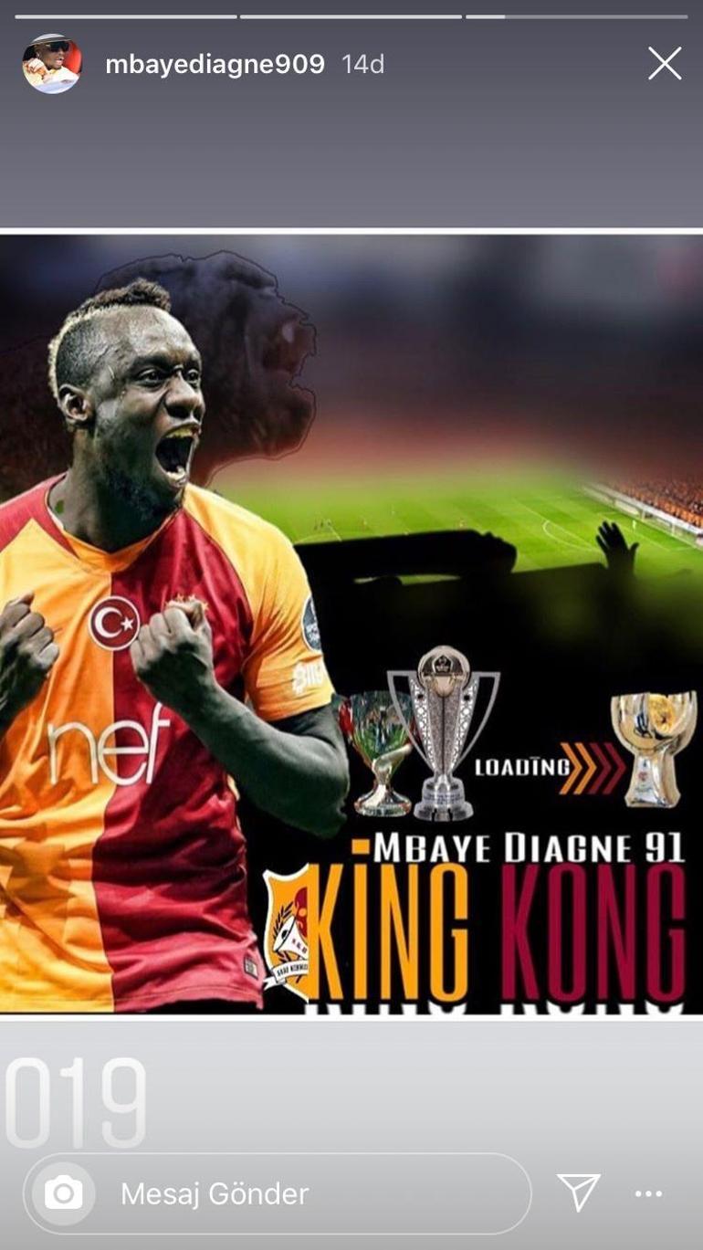 Mbaye Diagne'den hodrimeydan