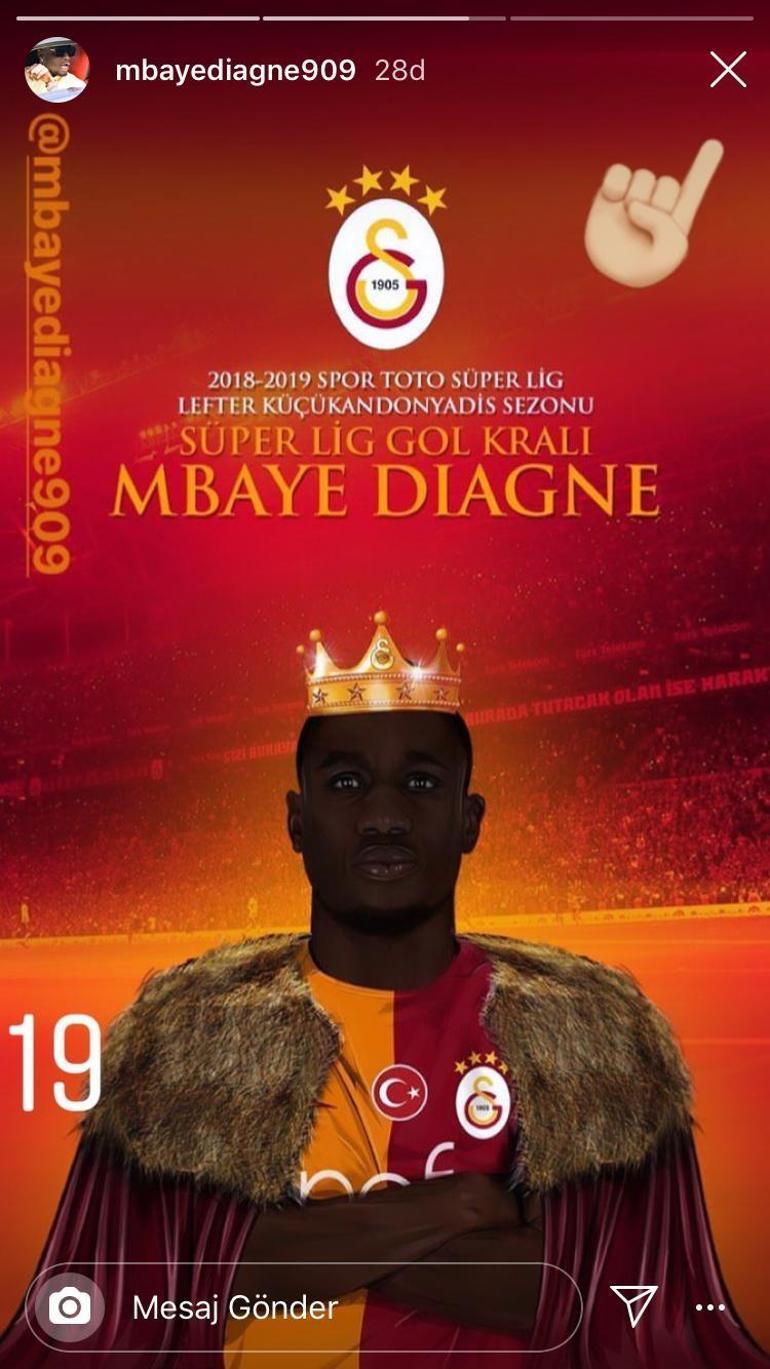 Mbaye Diagne'den hodrimeydan