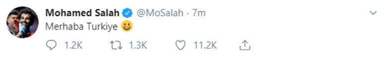 Mohamed Salah'tan Türkiye mesajı!