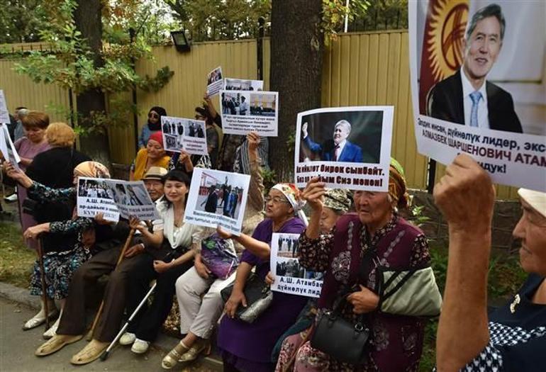 Eski Kırgızistan Cumhurbaşkanı Atambayev'in mal varlığı donduruldu