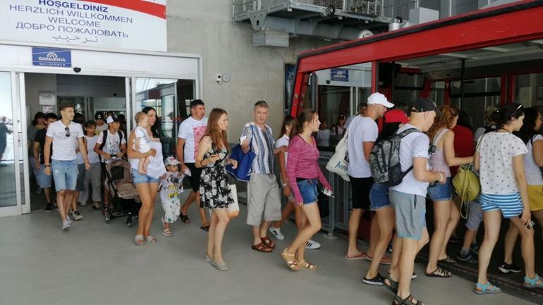 Antalya'da bulutların üzerine yolculuk