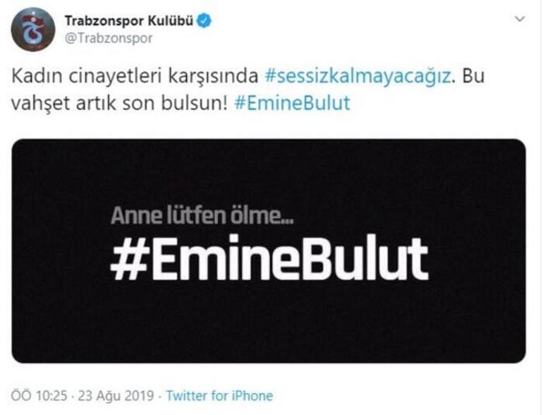 Spor camiası Emine Bulut için kenetlendi