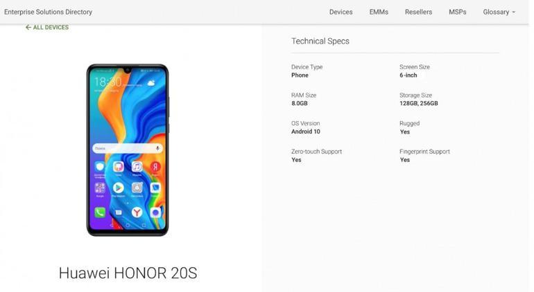 Honor 20S için geri sayım başladı: Özellikleri nasıl olacak?
