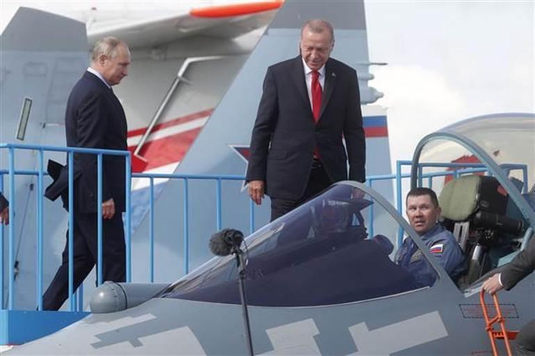 Cumhurbaşkanı Erdoğan ile Putin'den önemli açıklamalar