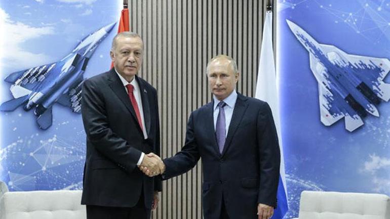 Cumhurbaşkanı Erdoğan ile Putin'den önemli açıklamalar