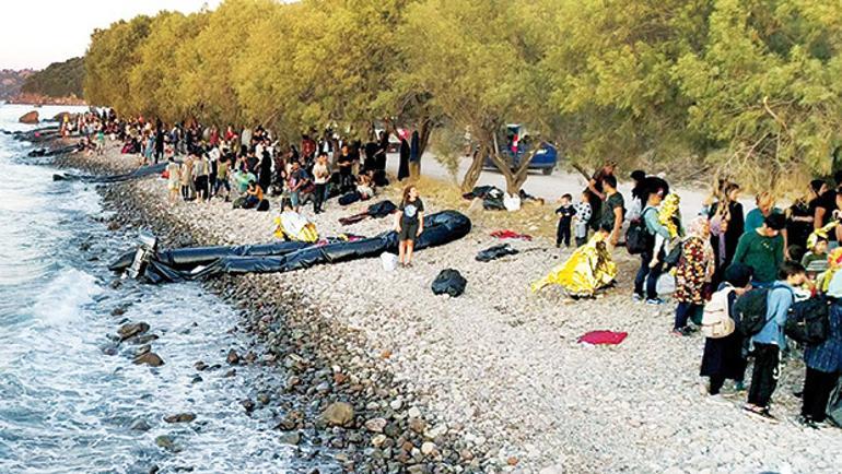 Bombalar düştükçe göç artıyor