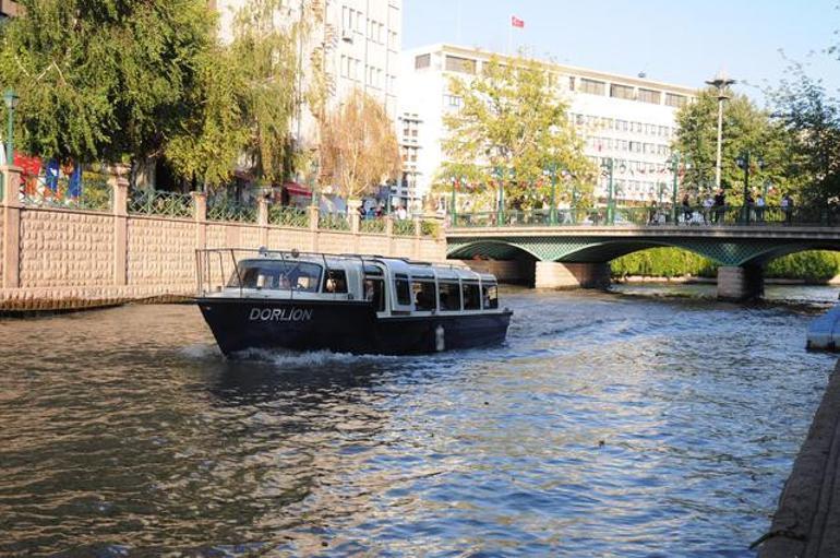 Porsuk Çayı’na turist yağıyor